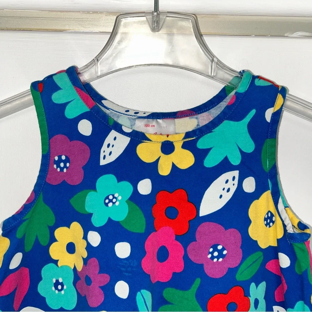 Hanna Andersson floral swing dress - EUC - Picture 2 of 9